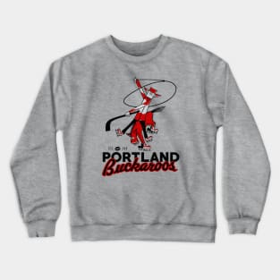 Defunct Portland Buckaroos Hockey 1969 Crewneck Sweatshirt